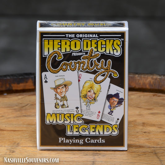 Country Music Legends Collector Playing Cards