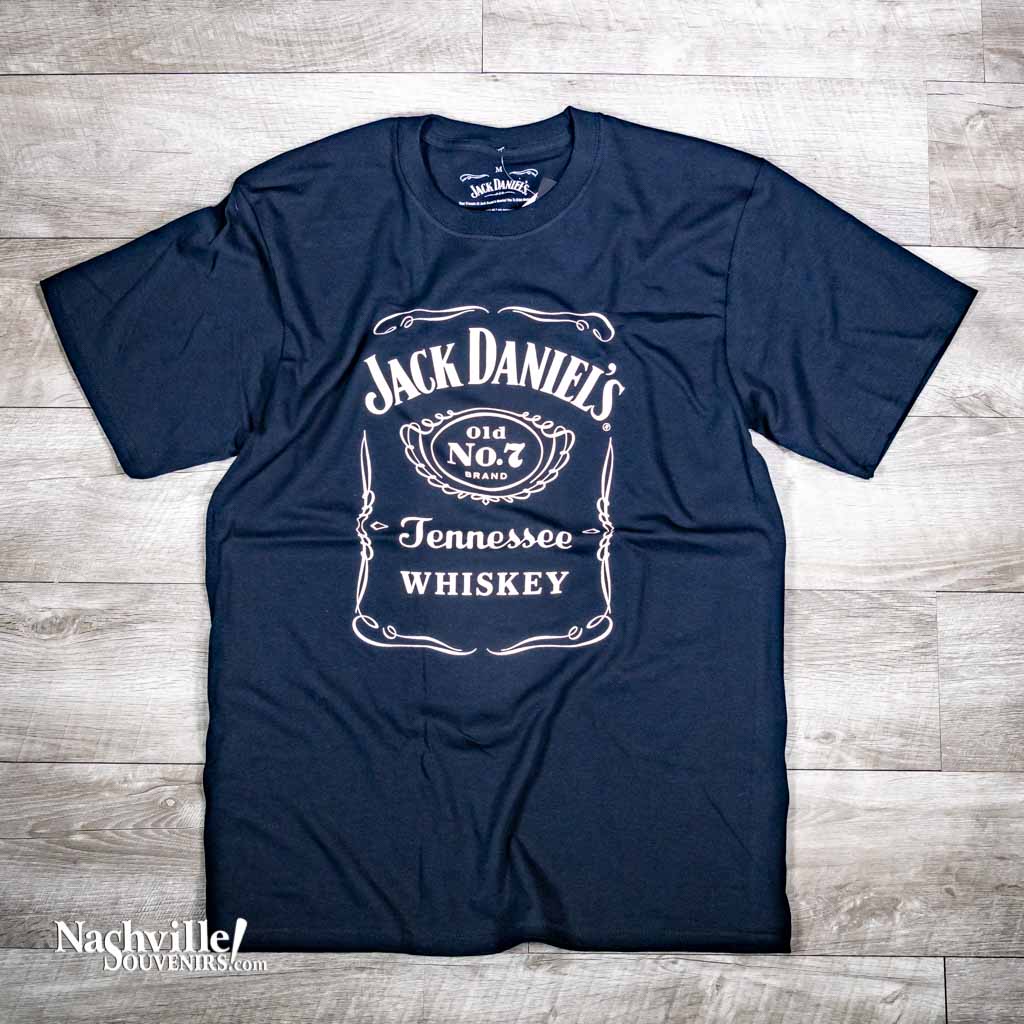 Officially licensed Jack Daniels Bottle Label T-Shirt is an iconic and  ever popular Jack Daniel's t-shirt design. Even though new designs are developed on a regular basis this is always the favorite!