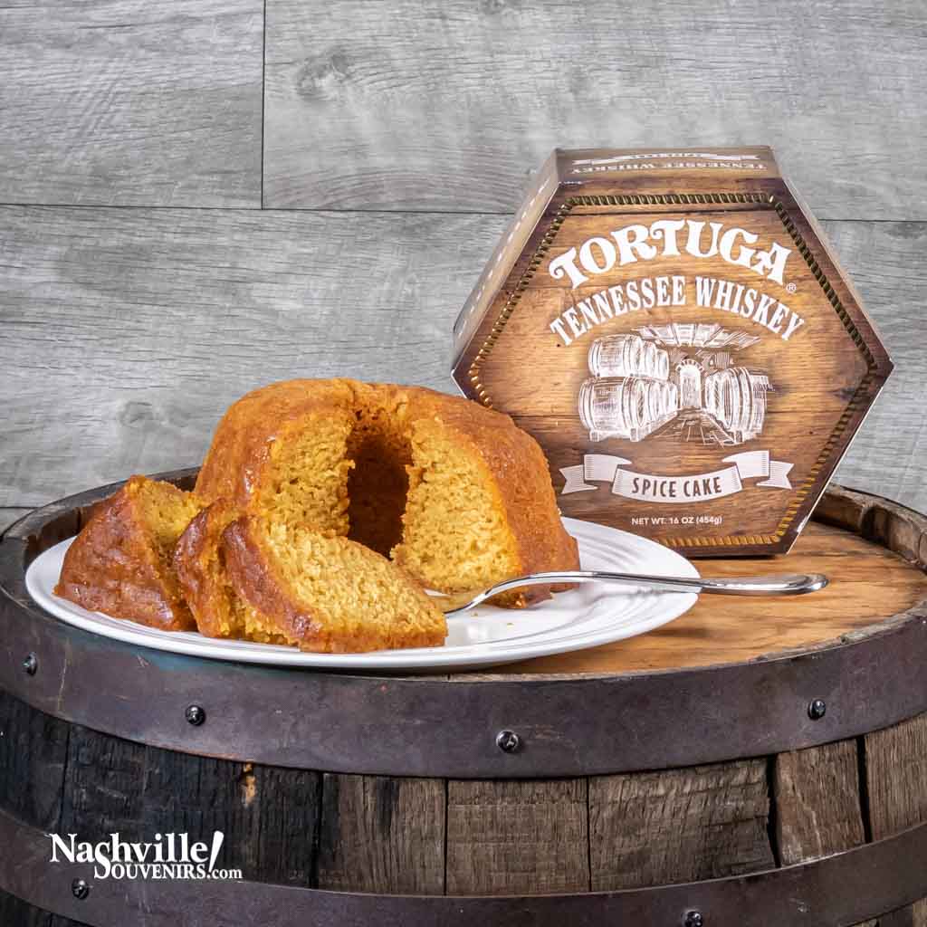 Words can't describe how tasty and moist this new Tortuga "Tennessee Whiskey" spice cake is but you're taste buds will certainly realize it once you indulge yourself in a piece.