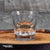 Officially licensed vintage Jack Daniel's "Fine Old Whiskey" double old fashion glass.  This new Jack Daniel's glass is one of a series of JD collector DOF glasses that feature exact reproductions of vintage Jack Daniel's logos used by the company on their products in days gone by.