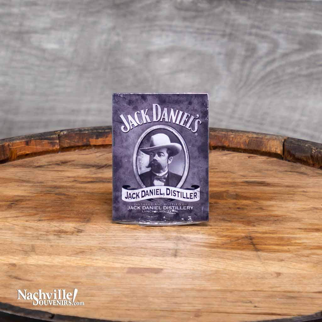 All new Jack Daniel's "JD Bottle Label" magnet featuring an image of the man himself, Mr Jack!  This high quality Jack Daniel's magnet adds a touch of Lynchburg class to any metal surface!