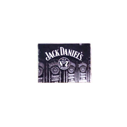 All new Jack Daniel's "Bottles" magnet that measures 3.1" W x 2.3" H.  This high quality Jack Daniel's magnet add a touch of Lynchburg class to any metal surface!