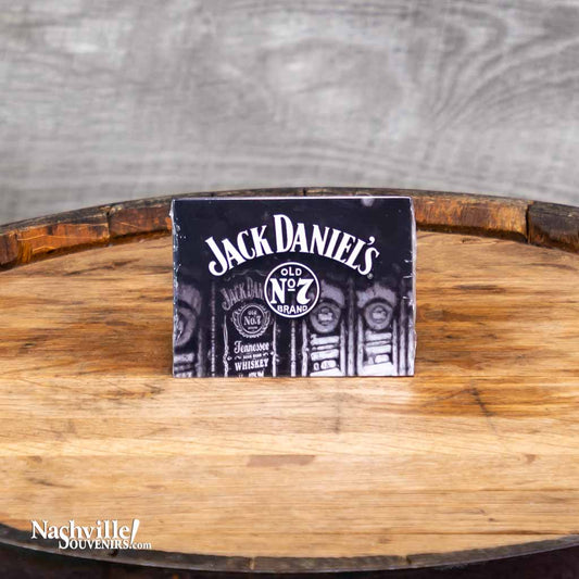 All new Jack Daniel's "Bottles" magnet that measures 3.1" W x 2.3" H.  This high quality Jack Daniel's magnet add a touch of Lynchburg class to any metal surface!
