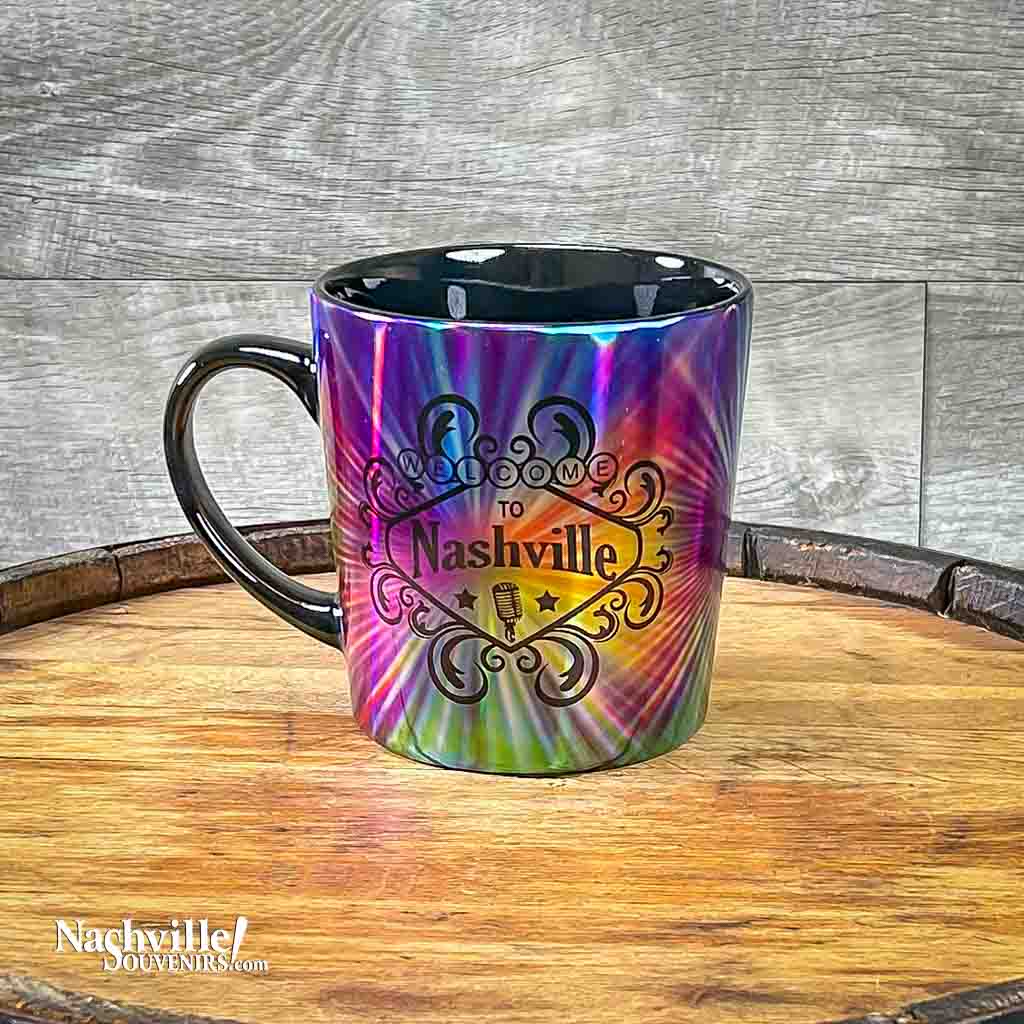 "Welcome to Nashville" Multi-Color Coffee Mug