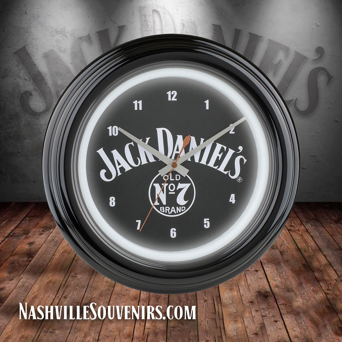 You'll always know when it's time for some Tennessee whiskey when this Jack Daniel's LED clock is on the wall of your home bar. This Jack Daniel's clock is one of the fun and functional man cave wall ideas we offer.