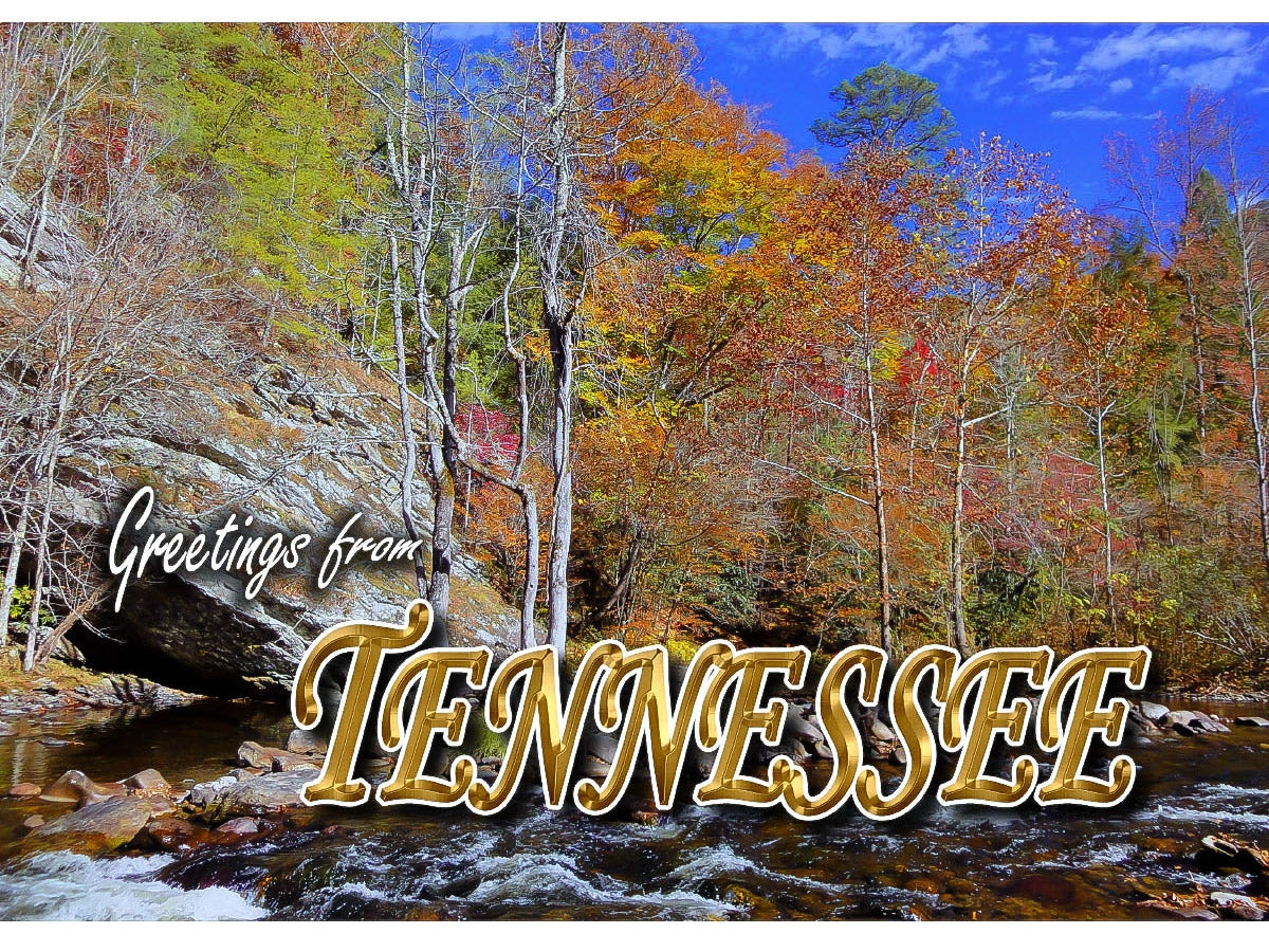 Tennessee Postcard - "Greetings from Tennessee" (10 Cards)